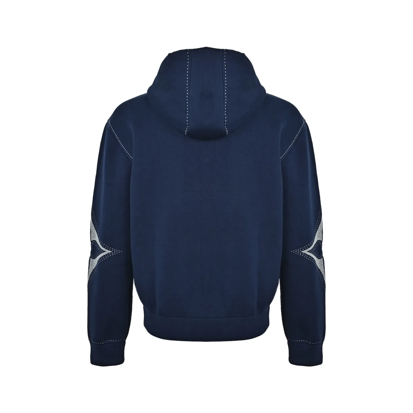Louis Vuitton/Louis Vuitton intarsia jacquard logo cotton blend hooded jacket